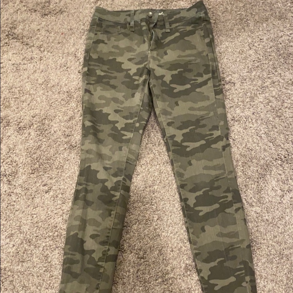 Camo jeans